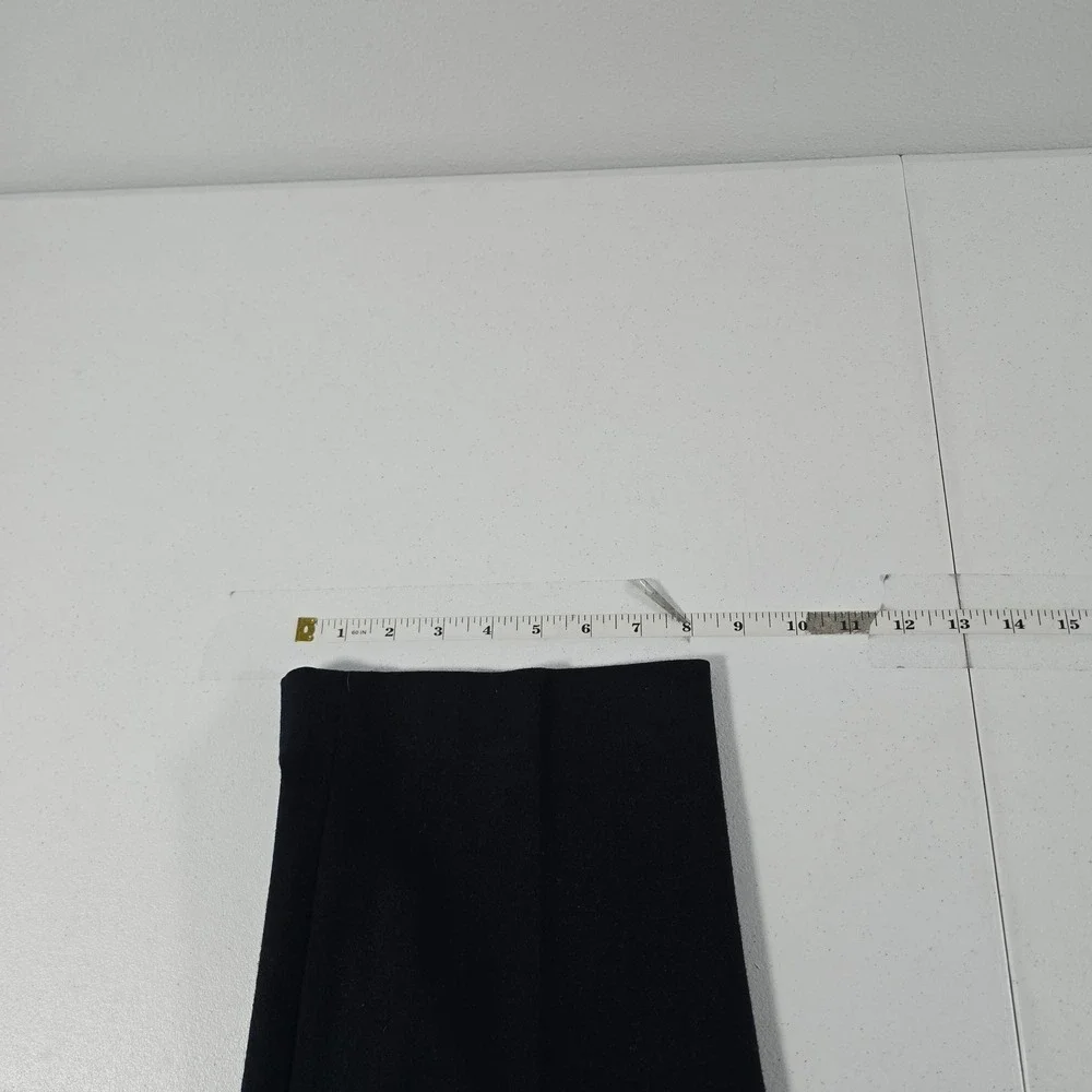 Banana Republic Gavin Navy Blue Wool Blend Straight Fit Dress Pants Mens 33x30